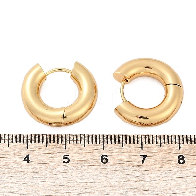 202 Stainless Steel Huggie Hoop Earrings EJEW-O087-08C-G-1