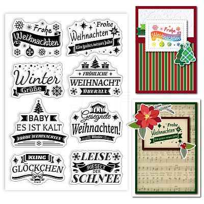 Custom Summer Theme PVC Plastic Clear Stamps DIY-WH0631-0445-1