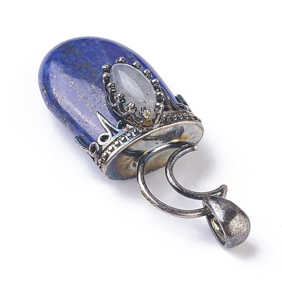 Natural Lapis Lazuli Pendants G-F639-09D-1