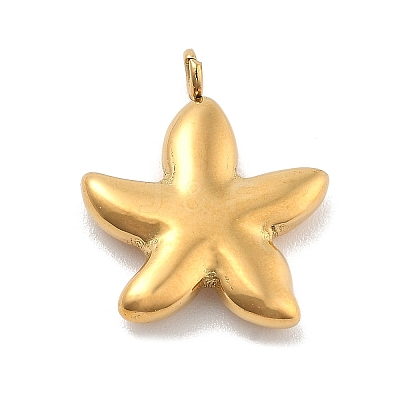 Ion Plating(IP) 304 Stainless Steel Pendants STAS-P379-15F-G-1