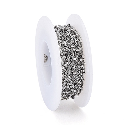 Tarnish Resistant 304 Stainless Steel Cable Chains CHS-F011-14A-P-1