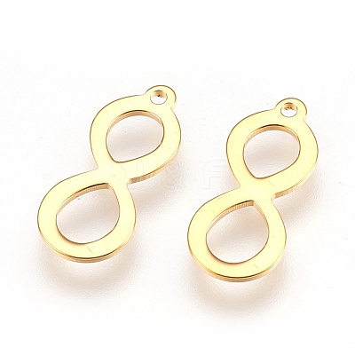 304 Stainless Steel Pendants STAS-G176-33G-1