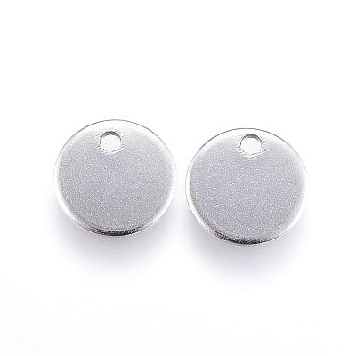 Tarnish Resistant 304 Stainless Steel Charms STAS-G124-27P-6mm-1
