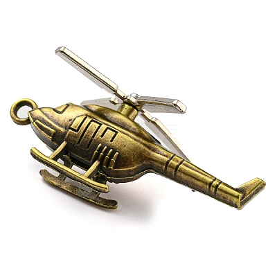 Tibetan Style Alloy Pendants FIND-C052-06AB-1