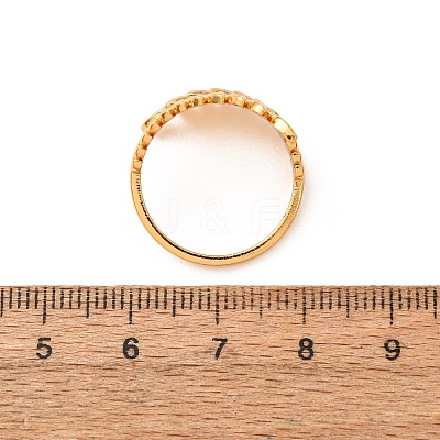 304 Stainless Steel Cuff Open Rings for Women SA-CBA4160-31G-1