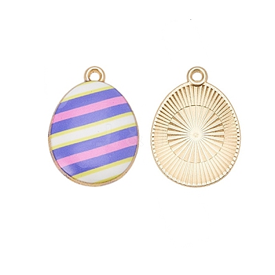 Printed Alloy Pendants ENAM-ZX002-38I-1