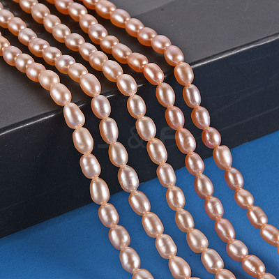 Natural Cultured Freshwater Pearl Beads Strands PEAR-N012-02C-1