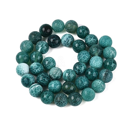 Dyed Natural Agate Beads Strands G-Q606-45A-02-1