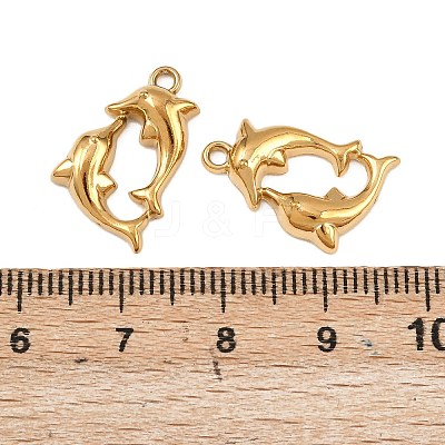 304 Stainless Steel Pendants STAS-A132-06G-G-1