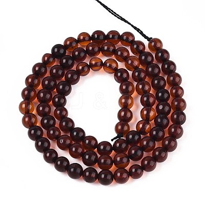 Natural Amber Beads Strands G-K387-D01-02-1