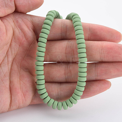 Handmade Polymer Clay Beads Strands CLAY-N008-103-1