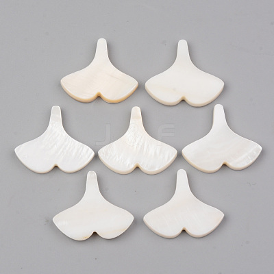 Natural Freshwater Shell Cabochons SHEL-R049-020-1
