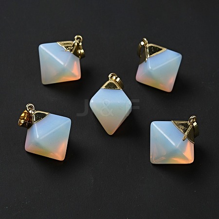 Opalite Pendants G-P474-03G-01-1