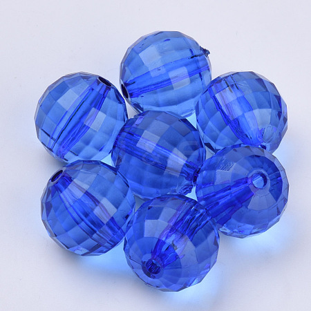 Transparent Acrylic Beads TACR-Q254-22mm-V44-1