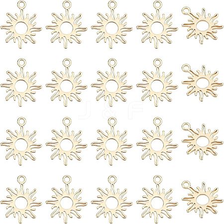 20Pcs Brass Charms FIND-FH0004-01-1