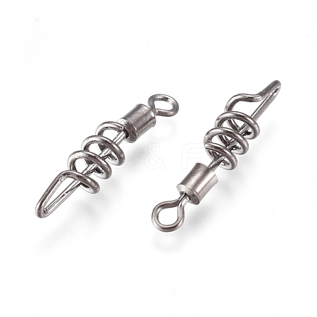 Stainless Steel Fishing Ball Bearing Swivel STAS-WH0017-01B-1