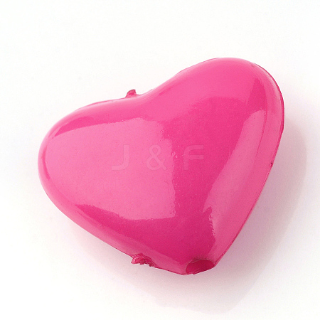 Opaque Acrylic Beads SACR-S788-C04-1