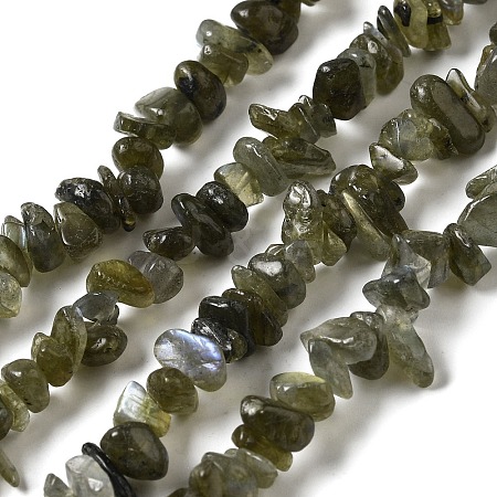 Natural Labradorite Beads Strands G-F771-B01-01-1