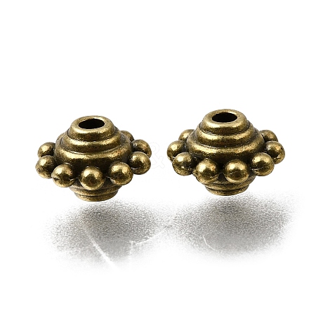 Tibetan Style Alloy Beads AL-CBA3B63-03AB-1