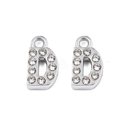 304 Stainless Steel Charms STAS-N095-137D-1