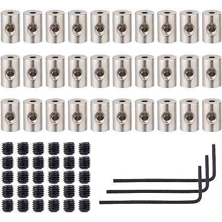 Alloy and Brass Pin Keepers Locking Clasps TOOL-WH0059-082A-P-1