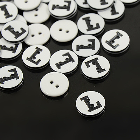 Plastic Buttons BUTT-A010-20L-L-1