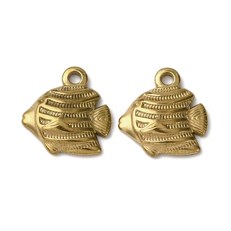 Ocean 304 Stainless Steel Pendants STAS-P406-16A-G-1