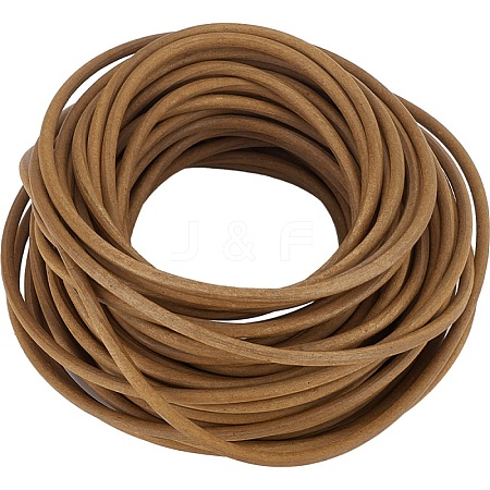 10M Round Leather Beading Cord WL-GF0001-23B-01-1