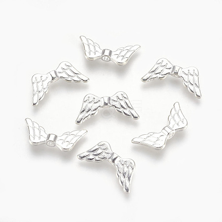 Tibetan Style Alloy Beads TIBEB-1127-S-FF-1