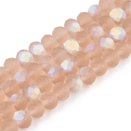 Transparent Glass Beads Strands LS-EGLA-A044-T6mm-MB20-1