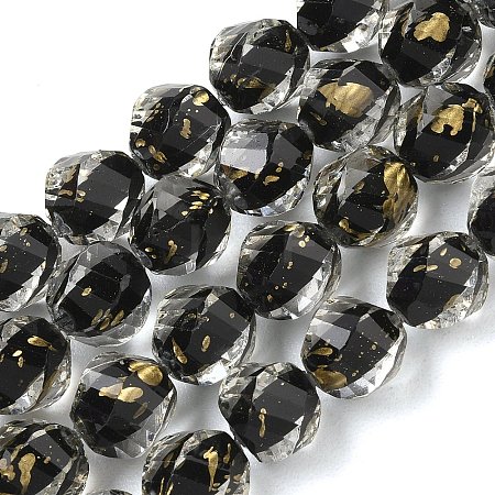 Resin & Glass Beads Strands GG-CBA48D8-01L-1