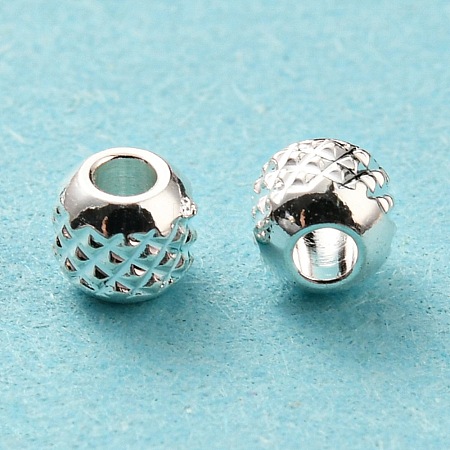 201 Stainless Steel Beads STAS-A057-01A-S-1