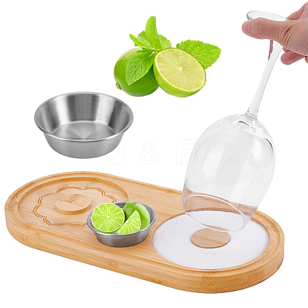 Bamboo Spice Plate ODIS-WH0108-035-1