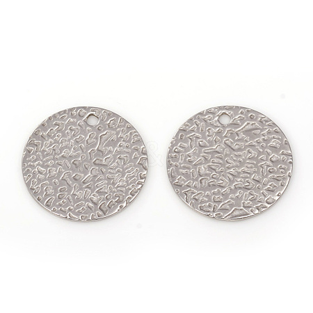 Tarnish Resistant 304 Stainless Steel Pendants STAS-G224-08P-1