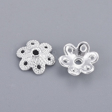 Tibetan Style Alloy Bead Caps LS-K08YE022-1