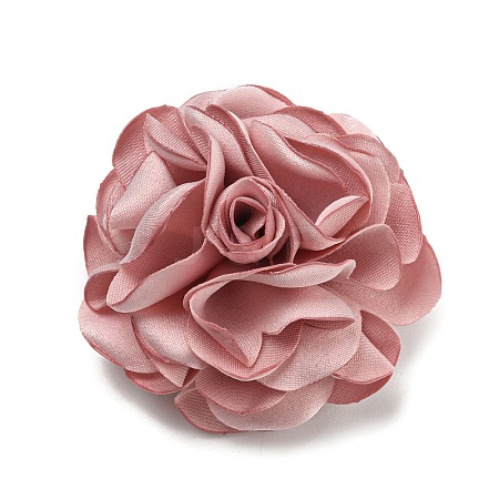 Fabric Rose Flower Brooch for Women JEWB-B011-01A-1