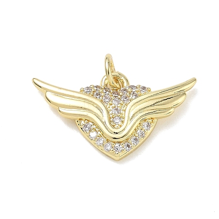 Brass with Crystal Rhinestone Pendants RB-CBA6830-05G-02-1