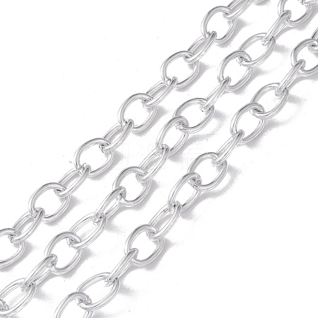 Oval Oxidation Aluminum Cable Chains CHA-G001-05S-1