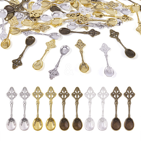 Tibetan Style Alloy Big Pendants TIBE-TA0001-24-1