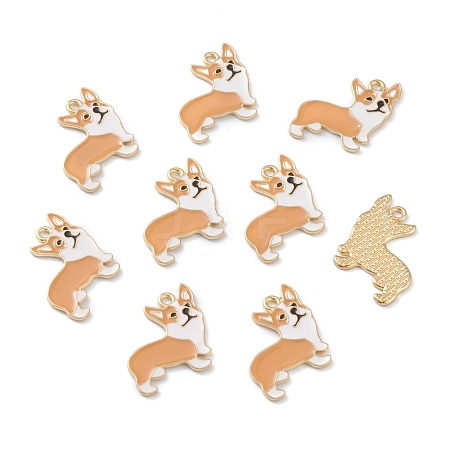 Alloy Pendants PALLOY-H189-01G-1