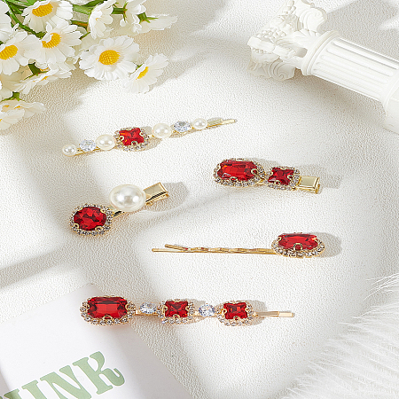 1 Set Alloy Hair Bobby Pins and Alligator Hair Clips Sets PHAR-LP0001-32-1