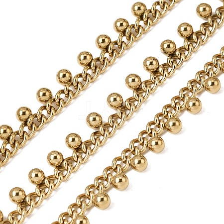 304 Stainless Steel Curb Chains CHS-K018-35G-1