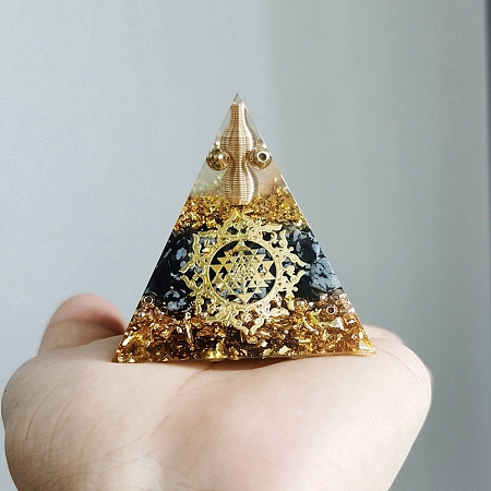 Resin Orgone Pyramid PW-WG37153-01-1