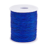 1 Roll 100 Yards Round Nylon Braided Thread NWIR-PH0002-22E-7
