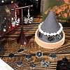 32Pcs 8 Style Alloy Enamel Pendants ENAM-SC0003-91-4