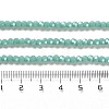 Electroplate Opaque Glass Beads Strands LS-EGLA-A035-P3mm-A14-4