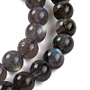 Grade AA Natural Gemstone Labradorite Round Beads Strands G-E251-33-6mm-02-5
