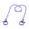 Personalized ABS Plastic Cable Chain Necklaces LS-NJEW-JN03310-03-1