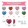 50Pcs 2 Styles Resin Cabochons CRES-YW0002-39-2