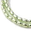 Electroplate Beads Strands X-EGLA-H104-02B-3